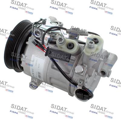 Sidat 1.5499A - Compressor, air conditioning autospares.lv