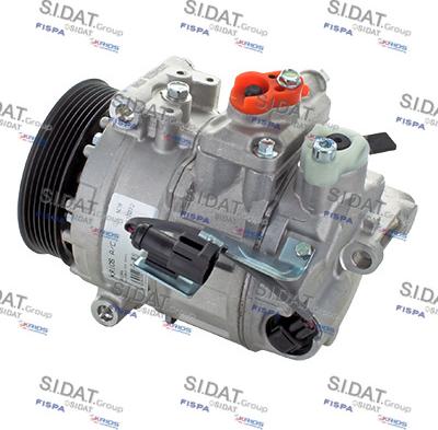 Sidat 1.5493A - Compressor, air conditioning autospares.lv