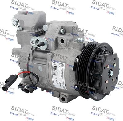 Sidat 1.5058R - Compressor, air conditioning autospares.lv