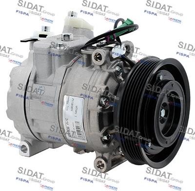 Sidat 1.5052A - Compressor, air conditioning autospares.lv
