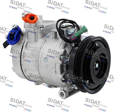 Sidat 1.5063A - Compressor, air conditioning autospares.lv