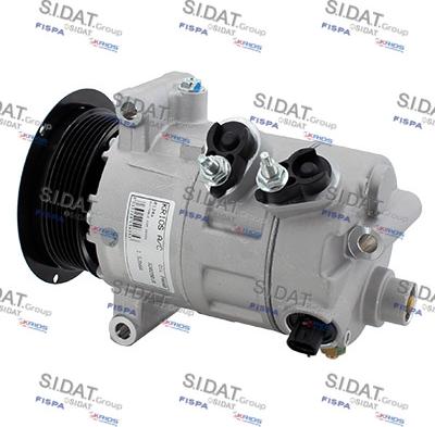 Sidat 1.5356A - Compressor, air conditioning autospares.lv