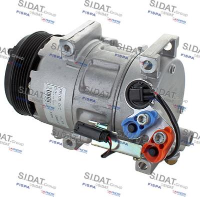 Sidat 1.5302A - Compressor, air conditioning autospares.lv