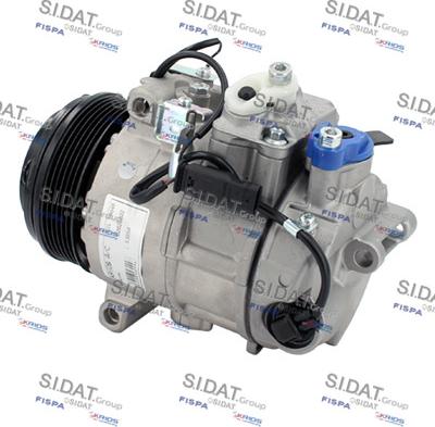 Sidat 1.5385A - Compressor, air conditioning autospares.lv