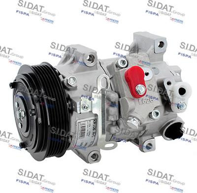 Sidat 1.5292A - Compressor, air conditioning autospares.lv