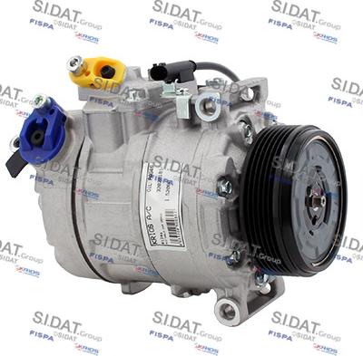 Sidat 1.5206A - Compressor, air conditioning autospares.lv