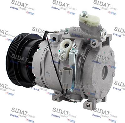 Sidat 1.5236A - Compressor, air conditioning autospares.lv