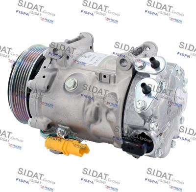 Sidat 1.1465A - Compressor, air conditioning autospares.lv