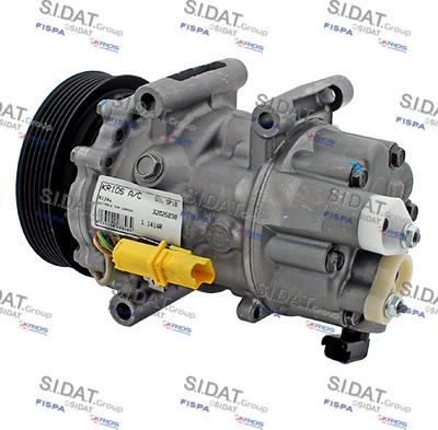 Sidat 1.1414R - Compressor, air conditioning autospares.lv