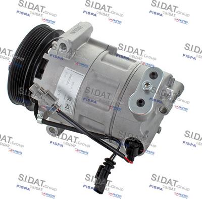Sidat 1.1478A - Compressor, air conditioning autospares.lv