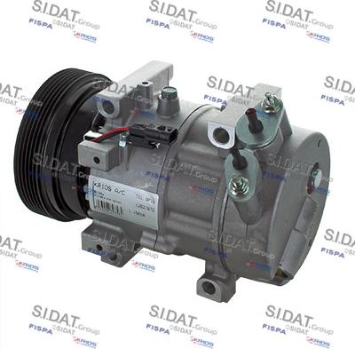 Sidat 1.1501A - Compressor, air conditioning autospares.lv