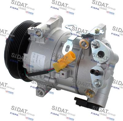 Sidat 1.1524A - Compressor, air conditioning autospares.lv