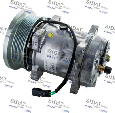 Sidat 1.1326A - Compressor, air conditioning autospares.lv