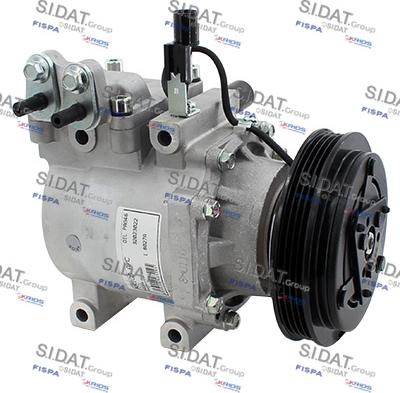 Sidat 1.8027A - Compressor, air conditioning autospares.lv