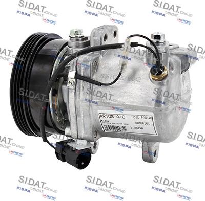 Sidat 1.3012A - Compressor, air conditioning autospares.lv