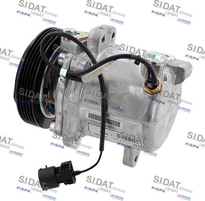 Sidat 1.3022A - Compressor, air conditioning autospares.lv