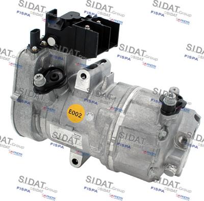 Sidat 1.7010 - Compressor, air conditioning autospares.lv