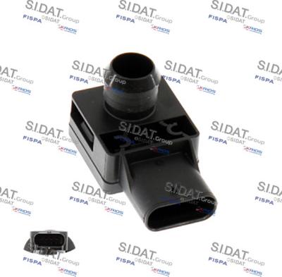 Sidat 84.3171 - Pressure Sensor, brake booster autospares.lv