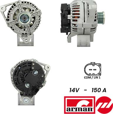 Sidat A12BH0910AS - Alternator autospares.lv