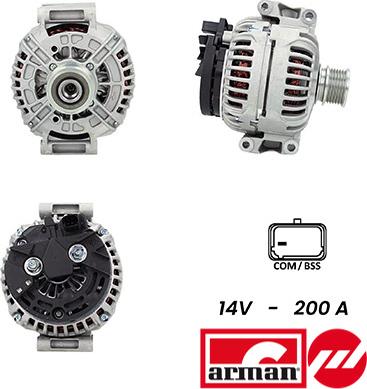 Sidat A12BH0558AS - Alternator autospares.lv