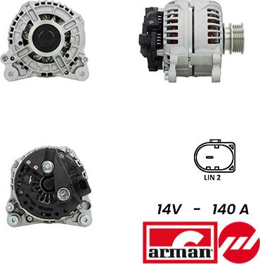 Sidat A12BH0861AS - Alternator autospares.lv