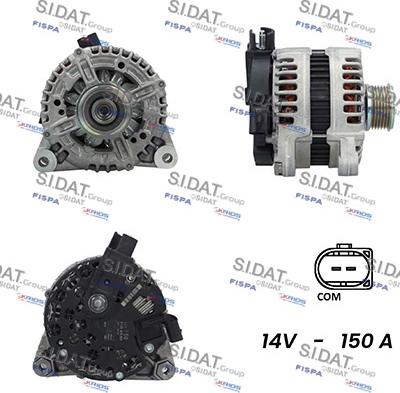 Sidat A12BH1048A2 - Alternator autospares.lv