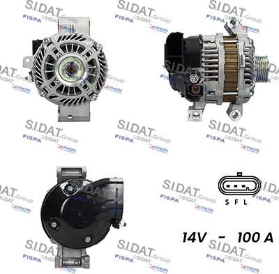 Sidat A12MH0468A2 - Alternator autospares.lv