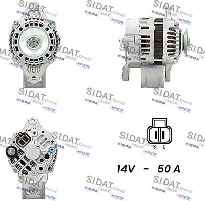 Sidat A12MH0696A2 - Alternator autospares.lv