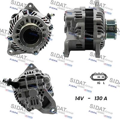 Sidat A12MH0171 - Alternator autospares.lv