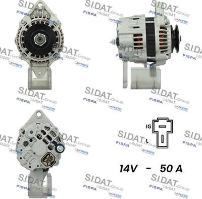 Sidat A12MH0221A2 - Alternator autospares.lv