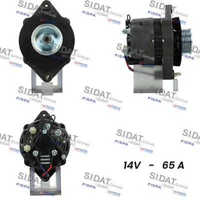 Sidat A12VA0611A2 - Alternator autospares.lv