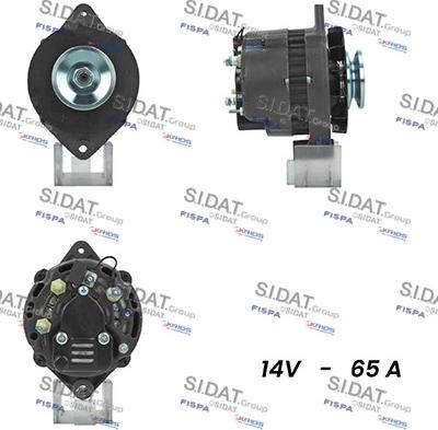 Sidat A12VA0612A2 - Alternator autospares.lv