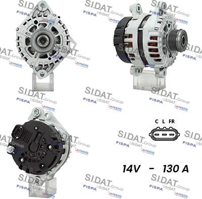 Sidat A12VA0686A2 - Alternator autospares.lv