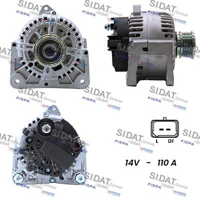 Sidat A12VA0147A2 - Alternator autospares.lv