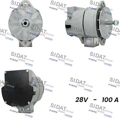 Sidat A24DR0013A2 - Alternator autospares.lv