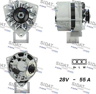 Sidat A24ML0069 - Alternator autospares.lv