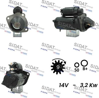 Sidat S12ML0664A2 - Starter autospares.lv