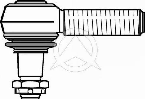 Sidem 50633 - Tie Rod End autospares.lv