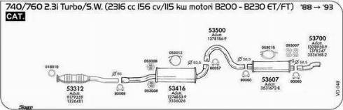 Sigam 018019 - Holder, exhaust system autospares.lv