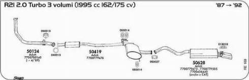 Sigam 050027 - Pipe Connector, exhaust system autospares.lv