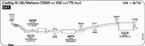 Sigam 010035 - Holder, exhaust system autospares.lv