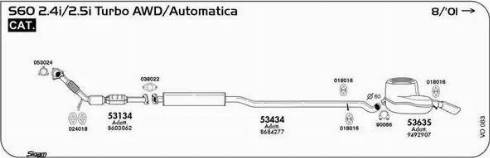 Sigam 018016 - Holder, exhaust system autospares.lv