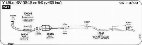 Sigam 012022 - Holder, exhaust system autospares.lv