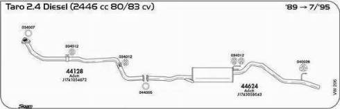 Sigam 034007 - Seal Ring, exhaust pipe autospares.lv