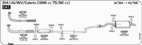 Sigam 073017 - Holder, exhaust system autospares.lv