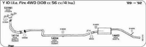 Sigam 018020 - Holder, exhaust system autospares.lv