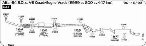 Sigam 018009 - Gasket, exhaust pipe autospares.lv