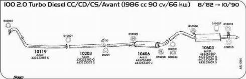 Sigam 040042 - Gasket, exhaust pipe autospares.lv