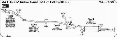 Sigam 010012 - Gasket, exhaust pipe autospares.lv