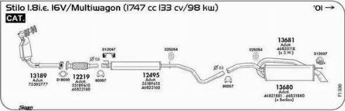 Sigam 018000 - Gasket, exhaust pipe autospares.lv